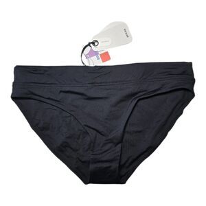 NWT PrAna Summer Wave Swim Bottom Black Women's Size Small Quick Drying